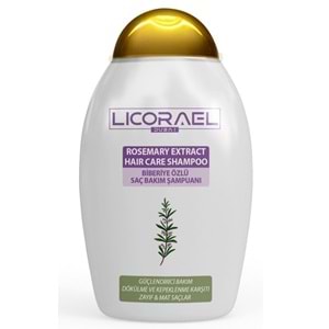 Licorael Dubai Rosemary Extract Haır Care Shampoo (Biberiye Özlü Saç Bakım Şampuanı) 400ML