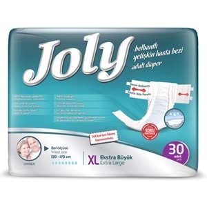 Joly Yetişkin Bezi Bel Bantlı XL - Ekstra Large - Extra Large 30 Adet
