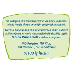 Molfix Pure&Soft Bebek Bezi 5 Beden 11-18 KG Junior 44 Adet Süper Fırsat Pk