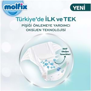 Molfix Premium Bebek Bezi 5 Beden 11-18 KG Junior 42 Adet Fırsat Pk