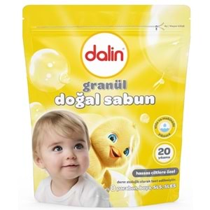 Dalin Granül Sabun Tozu 1000GR Klasik (Doğal Sabun) (20 Yıkama)
