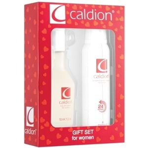 Caldion Parfüm Seti Kadın / For Women 100ML Classic + 150ML Deodorant (Kırmızı)