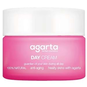 Agarta Doğal Nemlendirici Su Bazlı Gündüz Kremi 50 ML