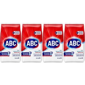 Abc Matik Toz Çamaşır Deterjanı 40KG (4PK*10KG) Klasik Beyazlar & Renkliler (264 Yıkama)