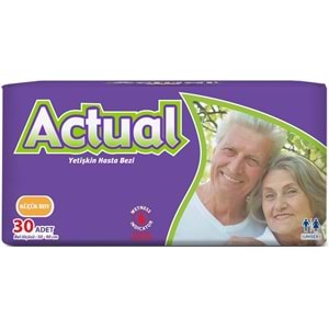 Actual Yetişkin Bezi Bel Bantlı S - Small - Küçük 150 Adet (5PK*30)