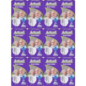 Actual Emici Külot Yetişkin Bezi L - Large - Büyük (Islaklık Göstergeli) 360 Adet (12PK*30)