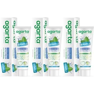 Agarta Doğal Diş Macunu 100ML Naneli (3 Lü Set)