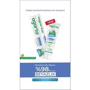 Agarta Doğal Diş Macunu 100ML Naneli (4 Lü Set)