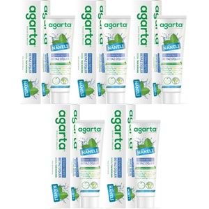 Agarta Doğal Diş Macunu 100ML Naneli (5 Li Set)