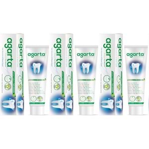 Agarta Doğal Diş Macunu 100ML Bitki Özlü (3 Lü Set)