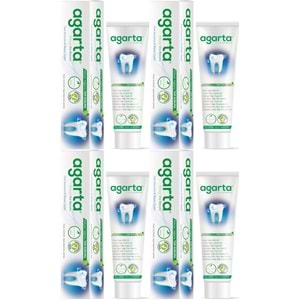 Agarta Doğal Diş Macunu 100ML Bitki Özlü (4 Lü Set)