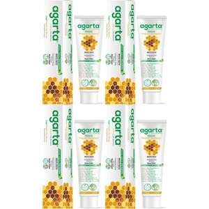 Agarta Doğal Diş Macunu 100ML Propolisli (4 Lü Set)
