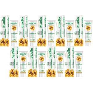 Agarta Doğal Diş Macunu 100ML Propolisli (9 Lu Set)