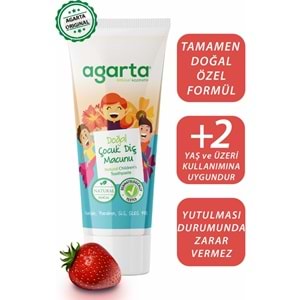Agarta Doğal Diş Macunu 75ML Çocuk (3 Lü Set)