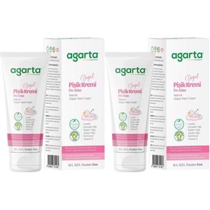 Agarta Doğal Pişik Kremi 100ML (2 Li Set)