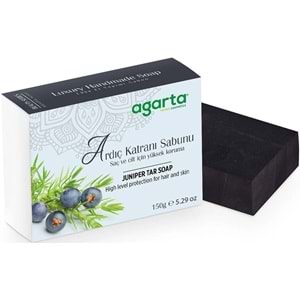 Agarta El Yapımı Doğal Sabun 150GR Ardıç Katranı (6 Lı Set)
