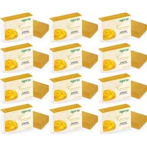 Agarta El Yapımı Doğal Sabun 150GR Kükürt (12 Li Set)