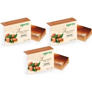 Agarta El Yapımı Doğal Sabun 150GR Argan (3 Lü Set)