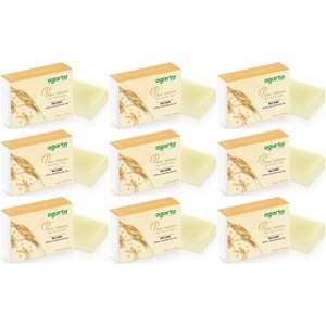 Agarta El Yapımı Doğal Sabun 150GR Pirinç (9 Lu Set)