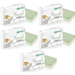 Agarta El Yapımı Doğal Sabun 150GR Hamam (5 Li Set)