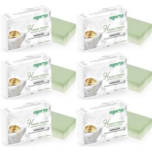 Agarta El Yapımı Doğal Sabun 150GR Hamam (6 Lı Set)