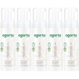 Agarta Doğal Yüz Temizleme Köpüğü 225ML (5 Li Set)