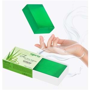 Agarta El Yapımı Doğal Sabun 150GR Aloe Vera (4 Lü Set)