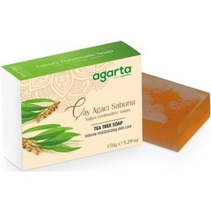 Agarta El Yapımı Doğal Sabun 150GR Çay Ağacı (4 Lü Set)