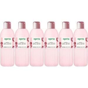 Agarta Doğal Gül Suyu 400ML (6 Lı Set)