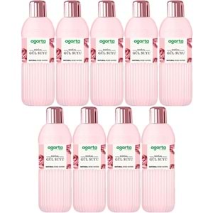 Agarta Doğal Gül Suyu 400ML (9 Lu Set)