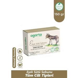 Agarta El Yapımı Doğal Sabun 150GR Eşek Sütü (3 Lü Set)