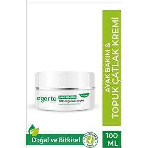 Agarta Ayak ve Topuk Çatlak Bakım Kremi 100ML (2 Li Set)