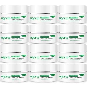 Agarta Ayak ve Topuk Çatlak Bakım Kremi 100ML (12 Li Set)
