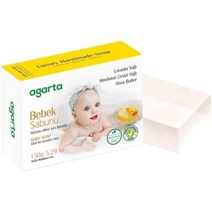 Agarta El Yapımı Doğal Sabun 150GR Bebek (2 Li Set)