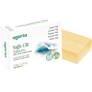 Agarta El Yapımı Doğal Sabun 150GR Yağlı Cilt (2 Li Set)