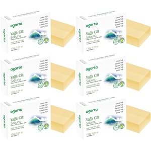 Agarta El Yapımı Doğal Sabun 150GR Yağlı Cilt (6 Lı Set)