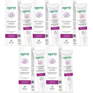 Agarta Doğal Göz Altı Kırışıklık ve Koyu Halka Yaşlandırma Karşıtı Antiaging Kremi 20 ML (5 Li Set)