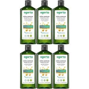 Agarta Doğal Şampuan 400 ML Kepek Karşı Etkili - Kaşıntı Pullanma Karşıtı (6 Lı Set)