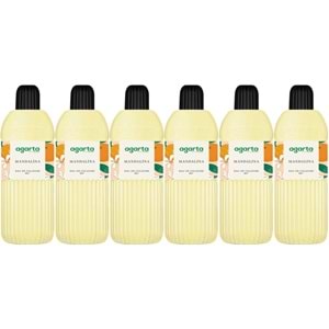 Agarta Kolonya 400 ML Mandalina 80 Derece Pet Şişe (6 Lı Set)