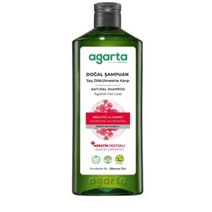 Agarta Doğal Şampuan 400 ML Saç Dökülmesine Karşı Çözüm (6 Lı Set)