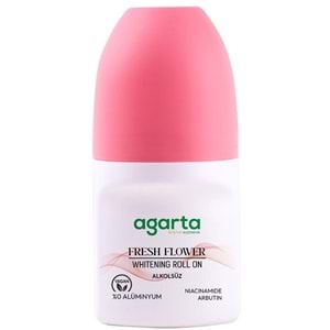 Agarta Roll-On Kadın 50 ML Fresh Flower Sensatıon (24 Saat Etkili Ter Kokusu Önleyici) (4 Lü Set)