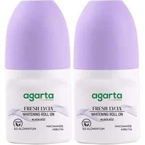 Agarta Roll-On Kadın 50 ML Fresh Lycıa Sensatıon (24 Saat Etkili Ter Kokusu Önleyici) (2 Li Set)