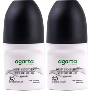 Agarta Roll-On Erkek 50 ML Patchoulı Deep Sensatıon (24 Saat Etkili Ter Kokusu Önleyici) (2 Li Set)