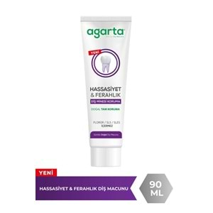 Agarta Doğal Tam koruma Diş Macunu 90 ML Hassasiyet & Ferahlık (3 Lü Set)