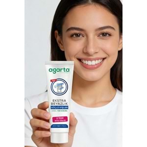 Agarta Doğal Tam koruma Diş Macunu 75 ML Gün Boyu Koruma & Ekstra Beyazlık 75 ML (Karma 2 Li Set)