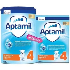 Nutrıcıa Aptamil Pronutra 1050GR (800+250GR) Devam Sütü No:4 (1 Yaş ve Üzeri) Avantaj Pk (3 Lü Set)