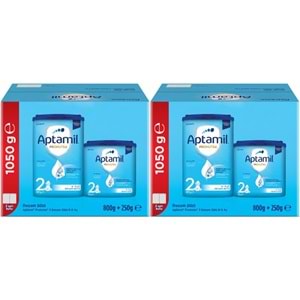 Nutrıcıa Aptamil Pronutra 1050GR (800+250GR) Devam Sütü No:2 (6-9 Ay) Avantaj Pk (2 Li Set)