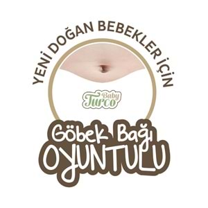 Baby Turco Bebek Bezi Doğadan Beden:1 (2-5Kg) Yeni Doğan 320 Adet Jumbo Ekstra Pk