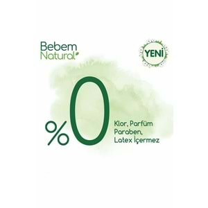 Bebem Bebek Bezi Natural 6 Beden 15+ KG Extra Large 256 Adet Avantaj Ultra Fırsat Pk