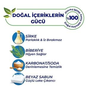 Bingo Clean Yüzey Temizlik Havlusu 96 Yaprak Beyaz Sabun Plastik Kapaklı (5 Li Set) 480 Yaprak